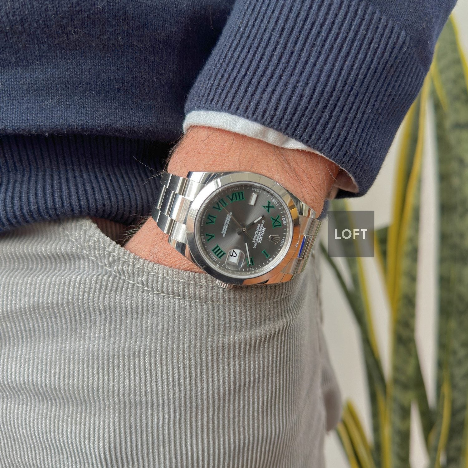 Rolex Datejust Ref. 126300 Wimbledon 41 mm