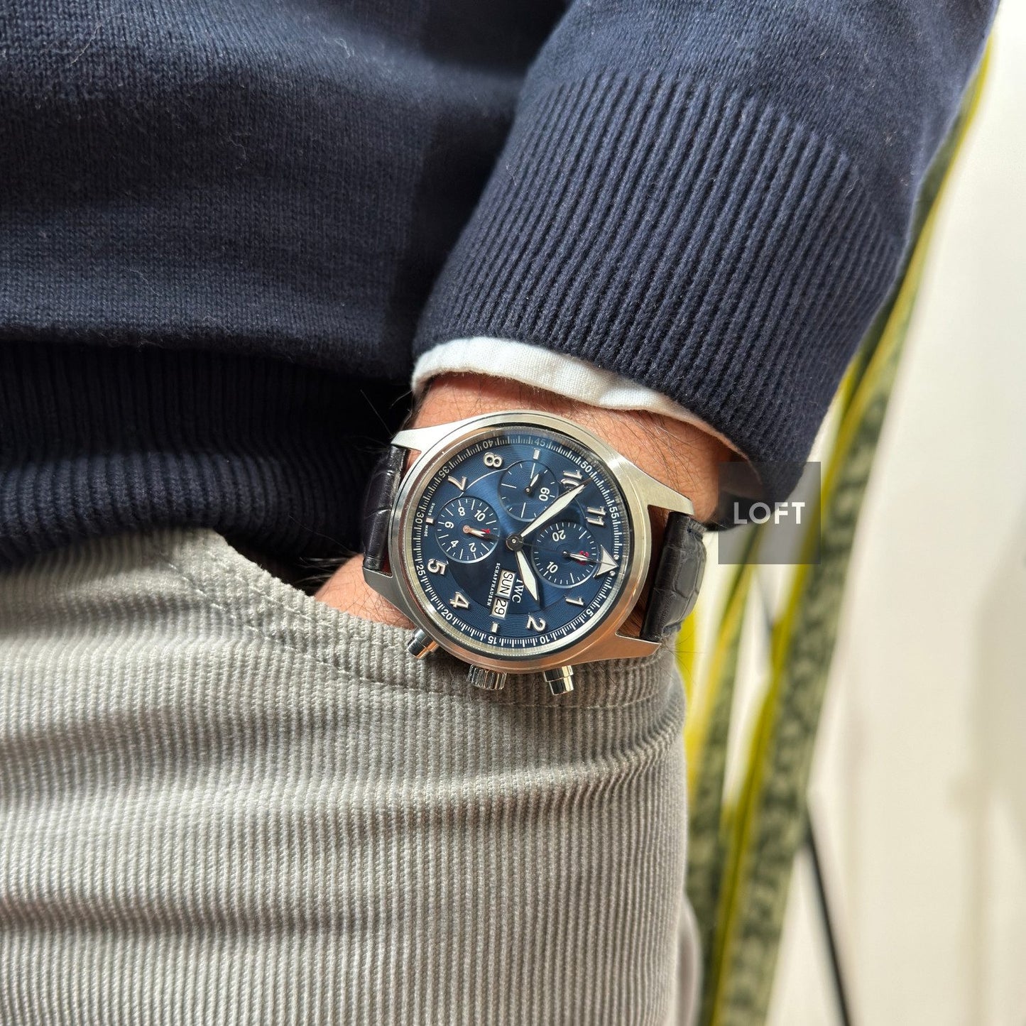 IWC Pilot's Watch Spitfire Chronograph Laureus 42 mm