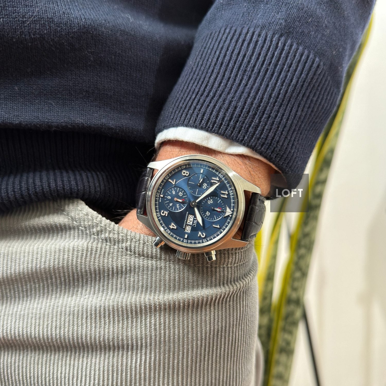 IWC Pilot's Watch Spitfire Chronograph Laureus 42 mm