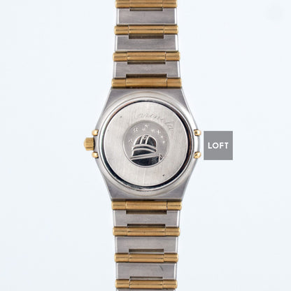 Omega Constellation Quartz Steel/Gold Full Bar 22,5 mm