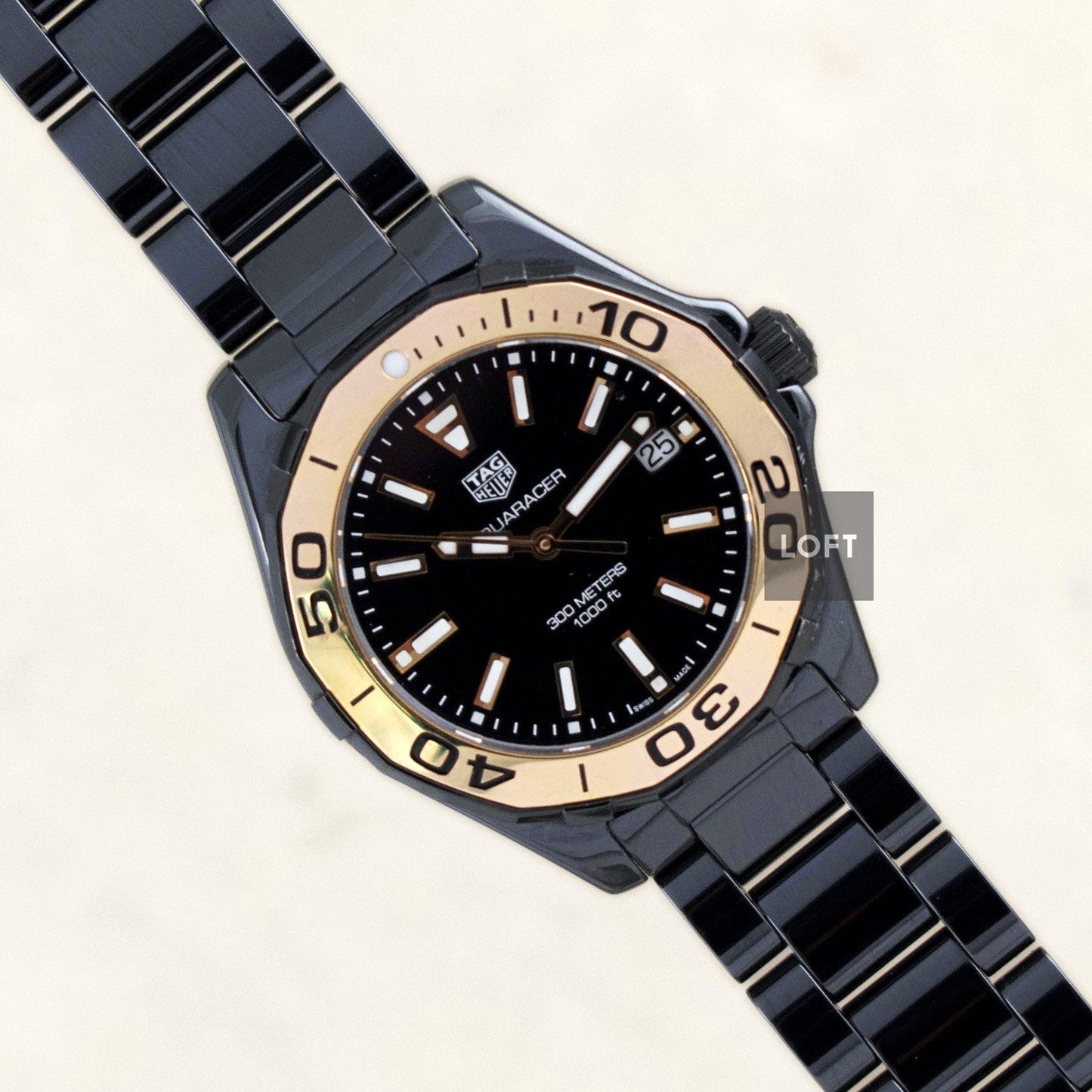 TAG Heuer Aquaracer Quartz Ceramic Ladies 35 mm