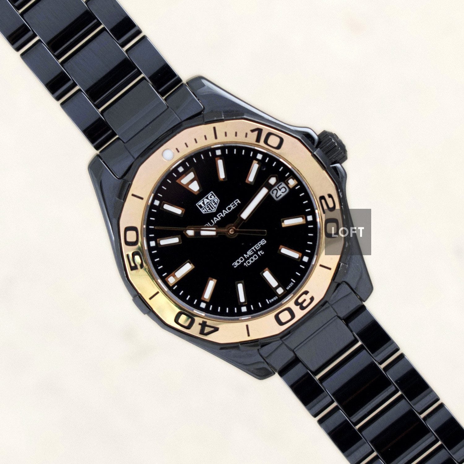TAG Heuer Aquaracer Quartz Ceramic Ladies 35 mm