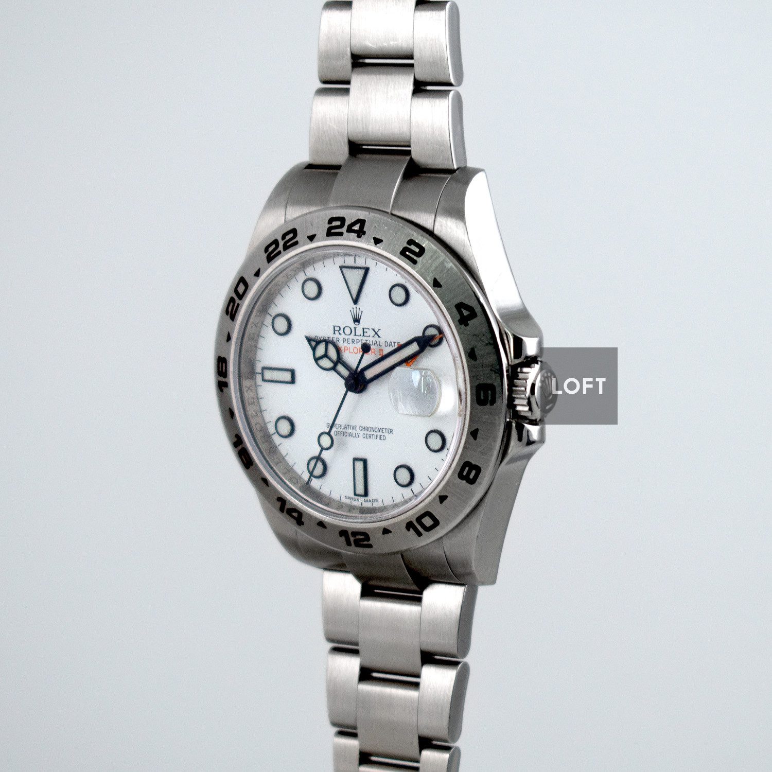 Rolex Explorer II 216570 GMT Polar Dial 42 mm