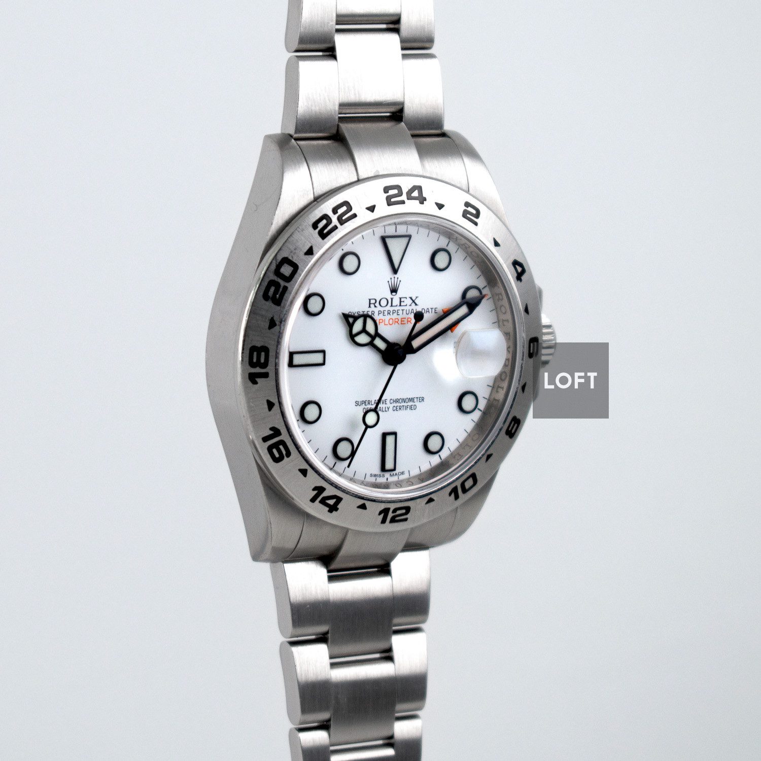 Rolex Explorer II 216570 GMT Polar Dial 42 mm