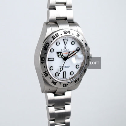 Rolex Explorer II 216570 GMT Polar Dial 42 mm