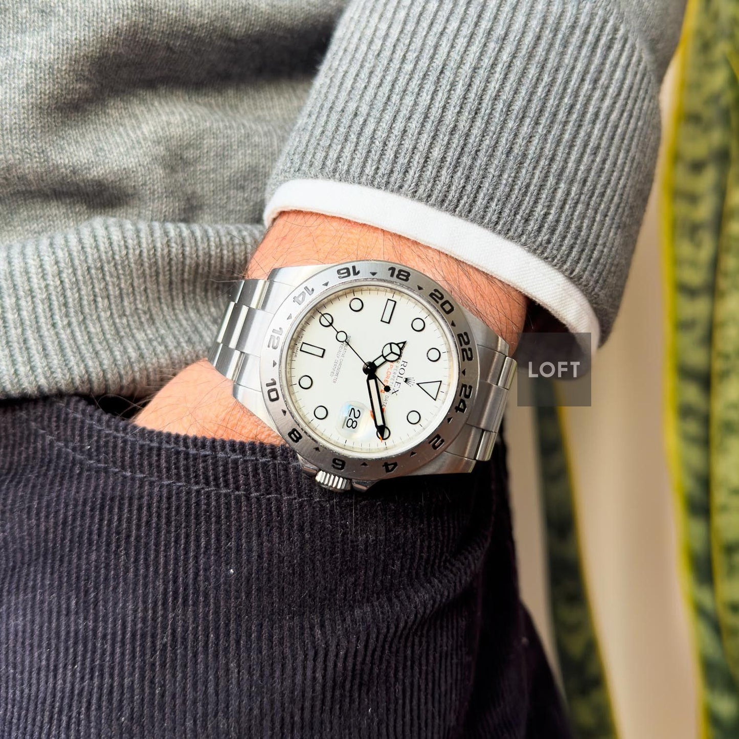 Rolex Explorer II 216570 GMT Polar Dial 42 mm