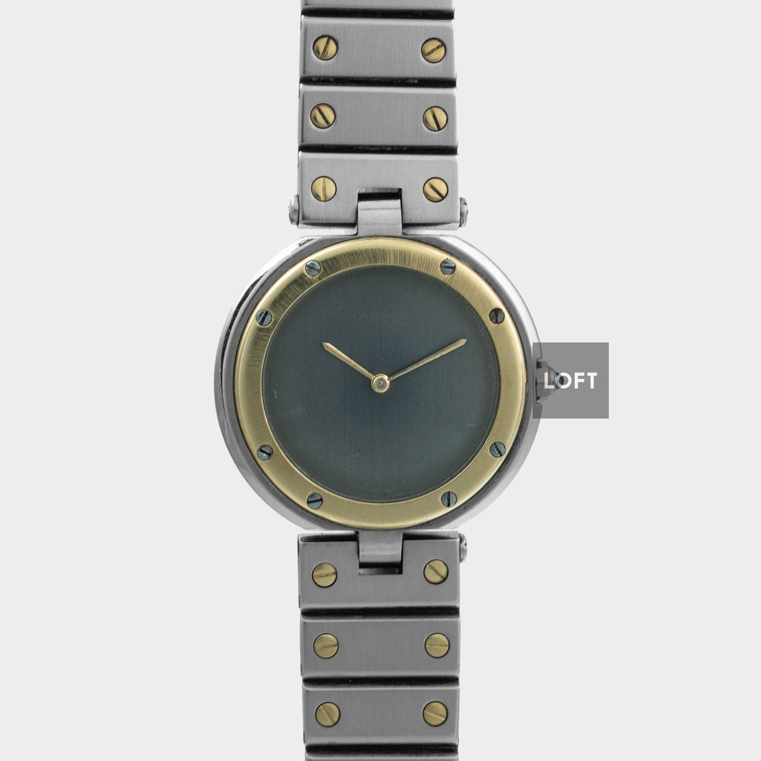 Cartier Santos Ronde Vendôme Grey Dial 27 mm