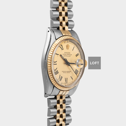 Rolex Datejust Ref. 16013 Two-Tone Buckley Dial 36 mm