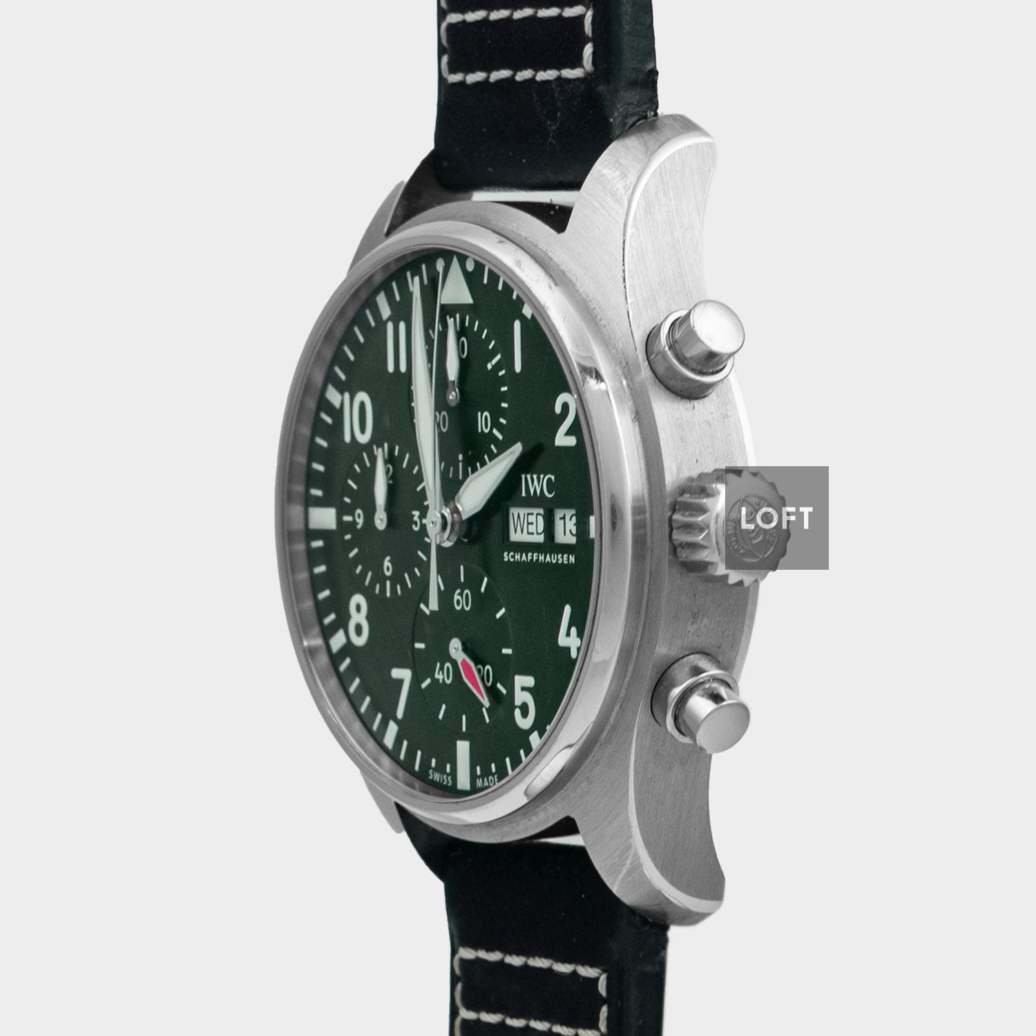 IWC Pilot's Watch Chronograph Green Dial 41 mm