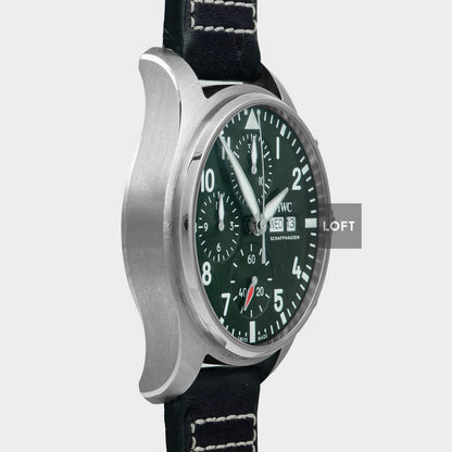 IWC Pilot's Watch Chronograph Green Dial 41 mm