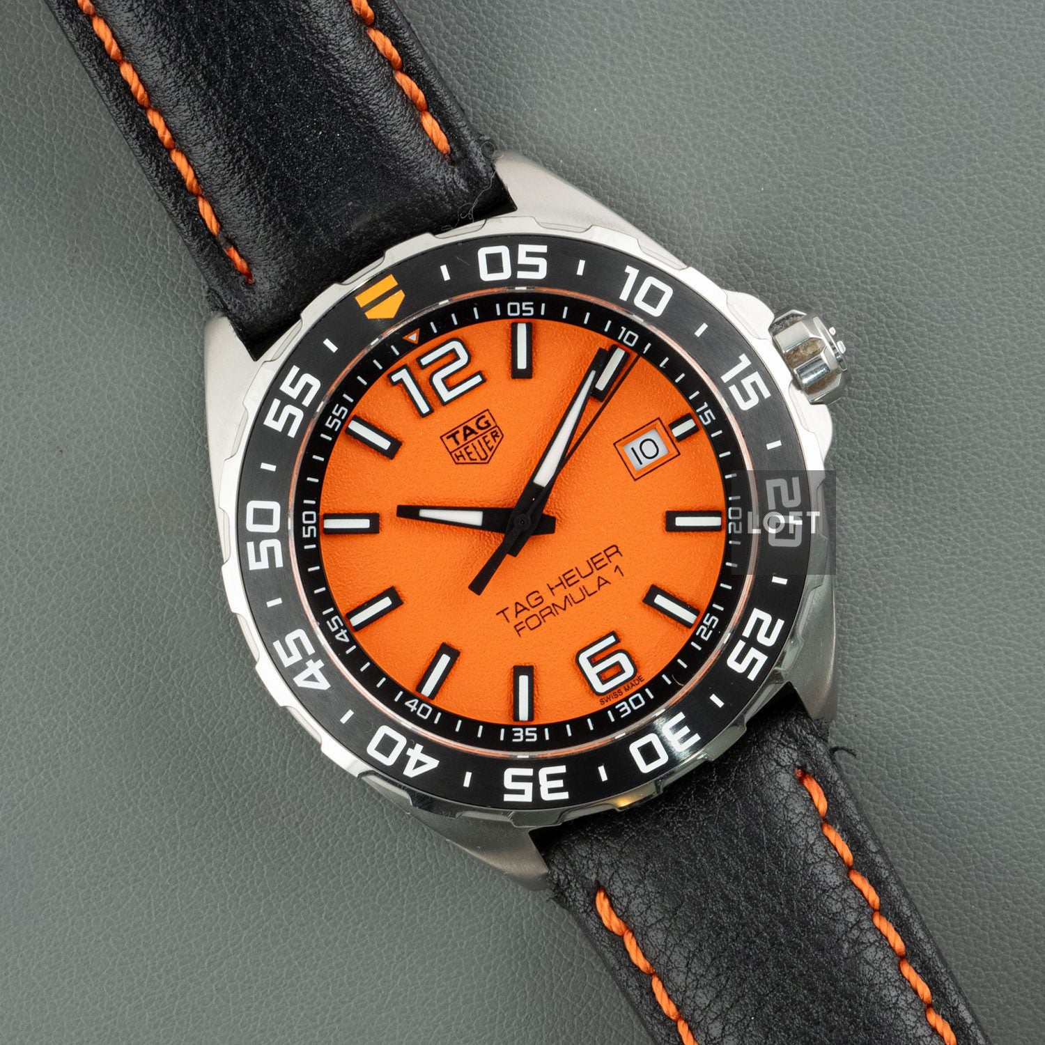 TAG Heuer Formula 1 Quartz Orange Dial 43 mm