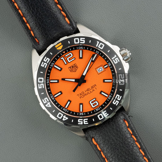 TAG Heuer Formula 1 Quartz Orange Dial 43 mm