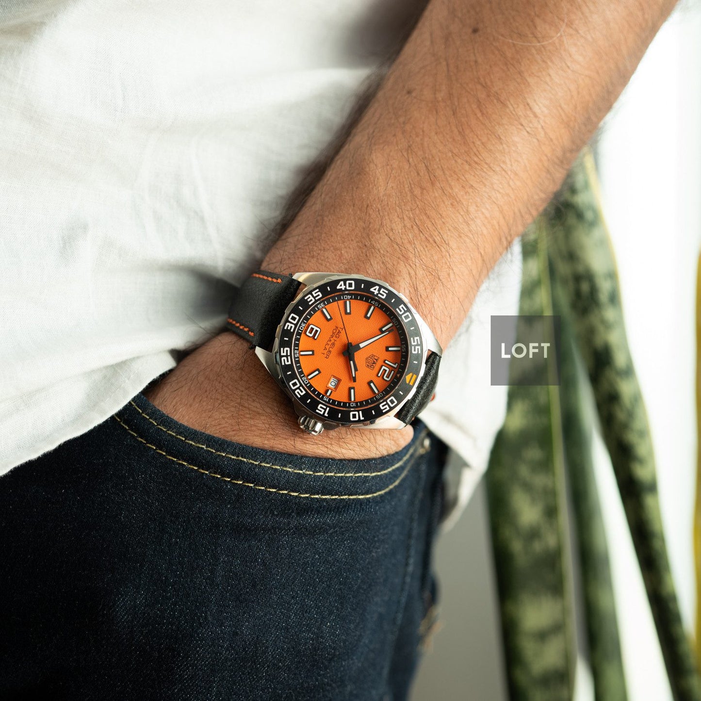 TAG Heuer Formula 1 Quartz Orange Dial 43 mm