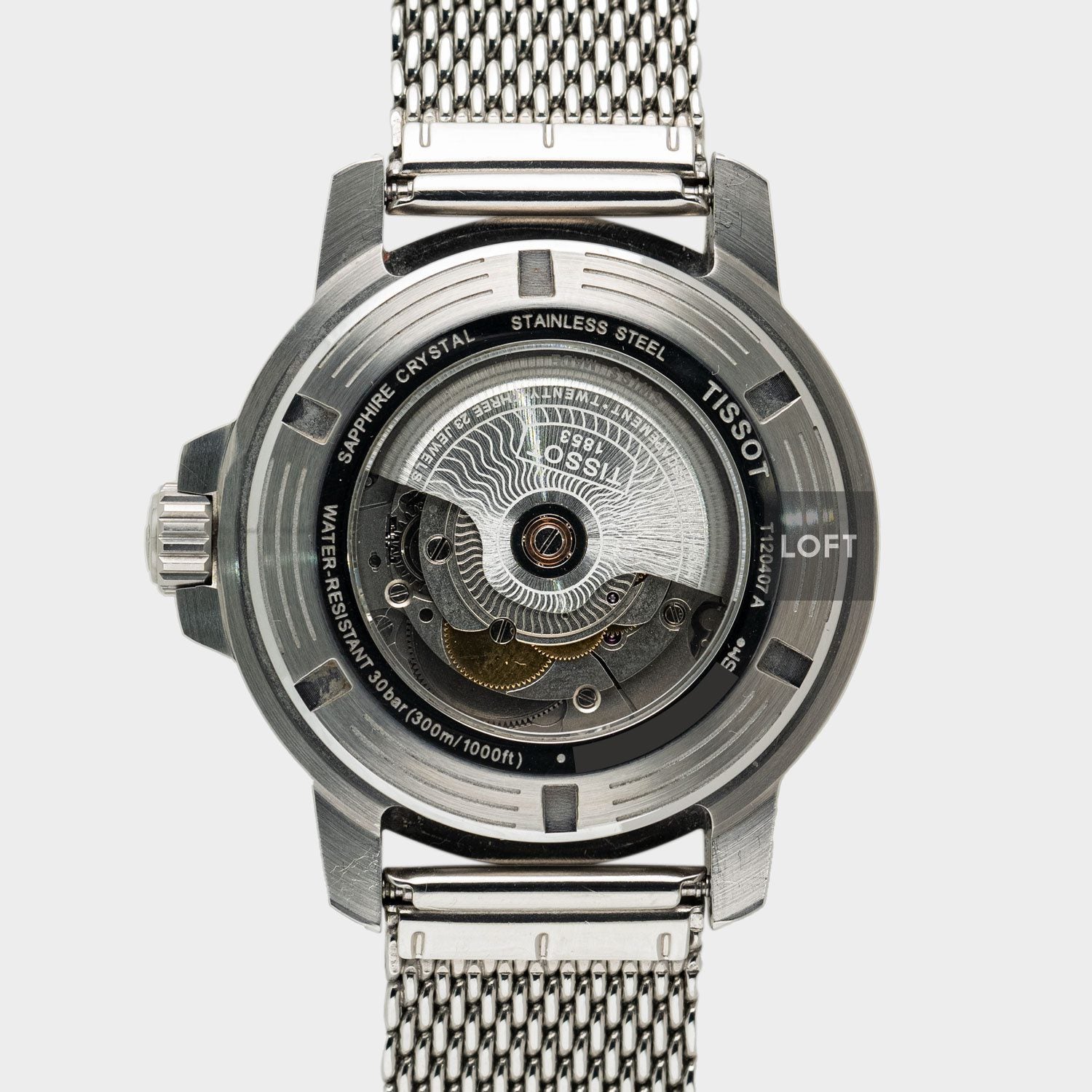 Tissot Seastar 1000 Powermatic 80 Green Dial 43 mm