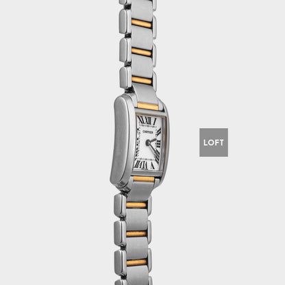 Cartier Tank Française Ladies Quartz Steel/Gold 20 mm