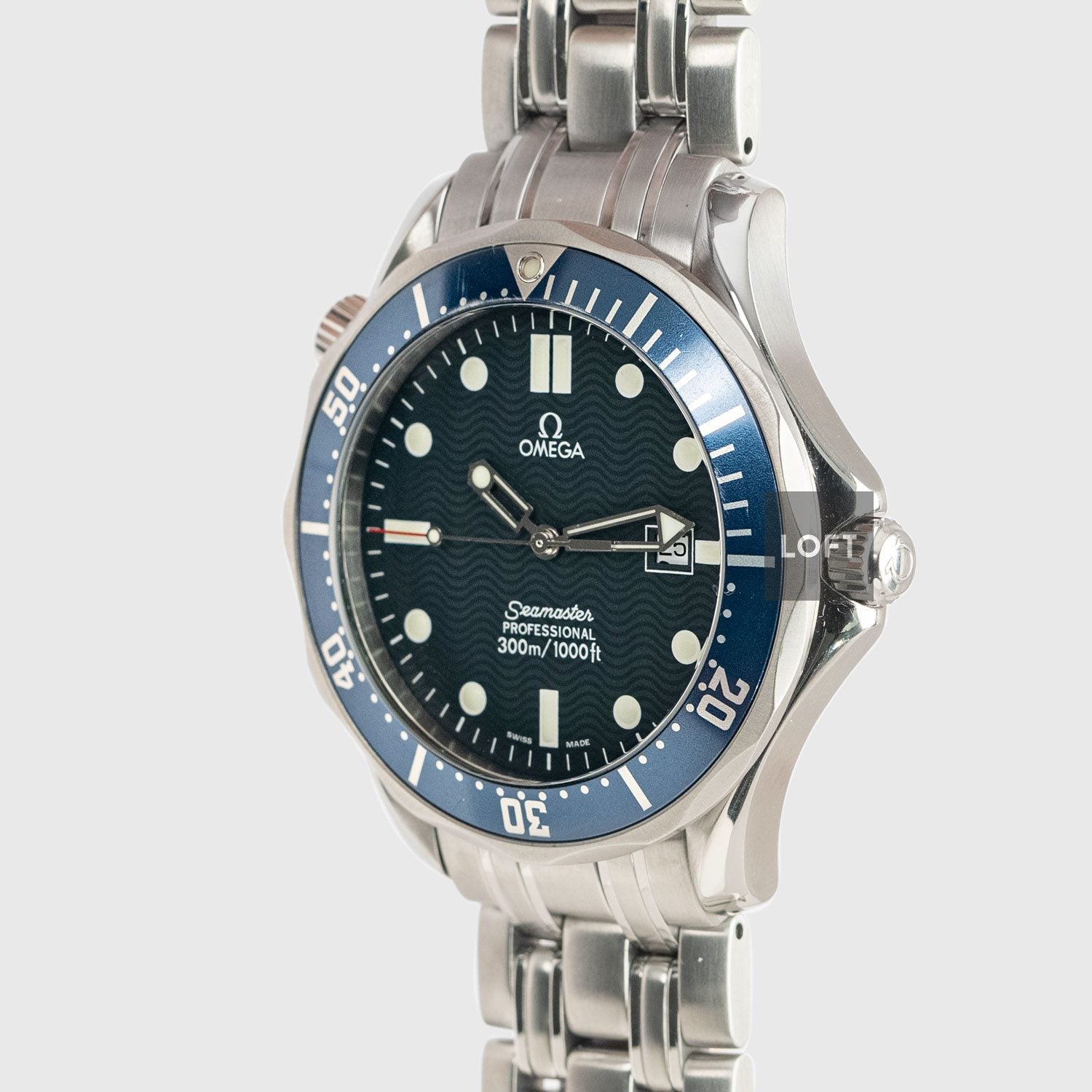 Omega Seamaster Diver 300M Quartz Blue Dial 41 mm