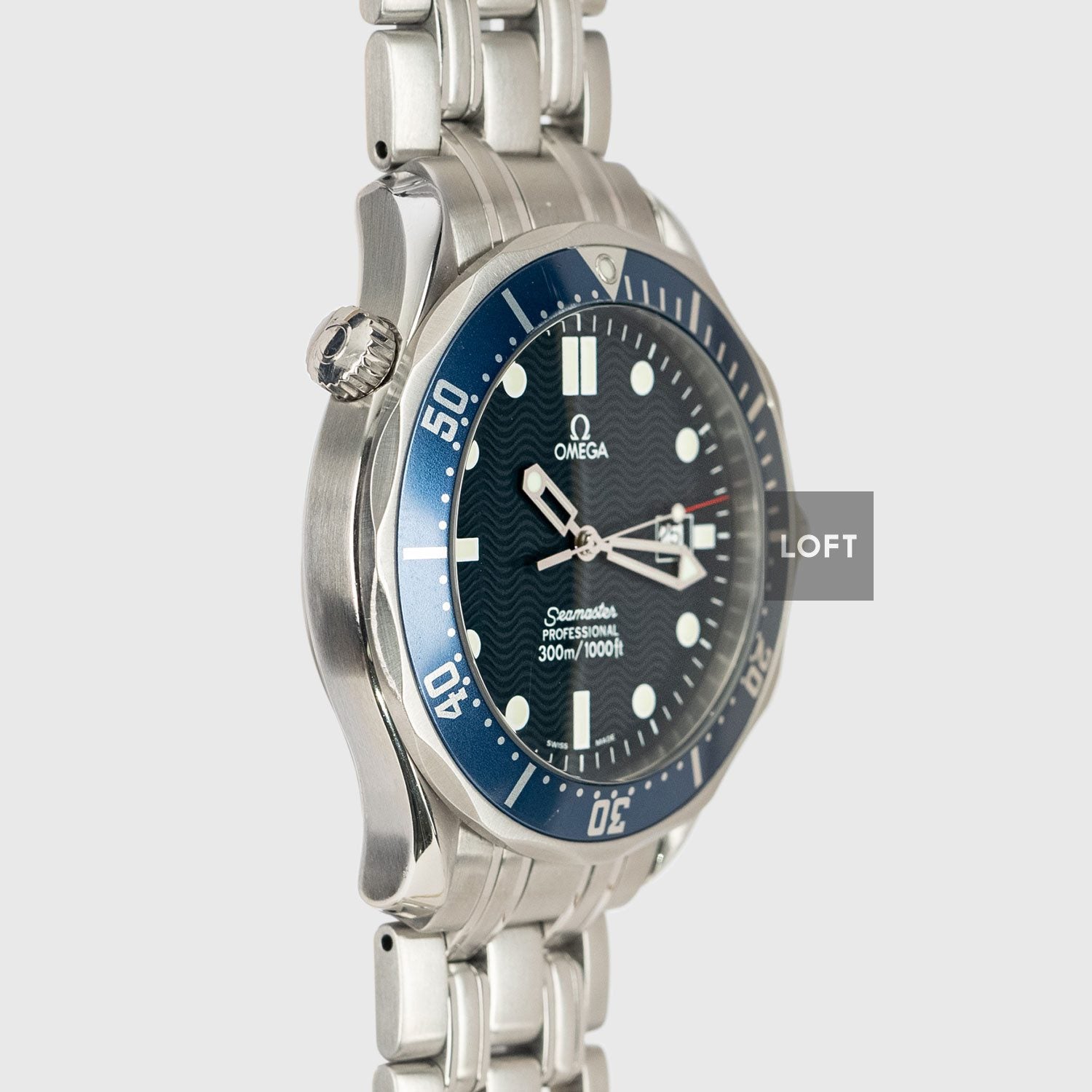 Omega Seamaster Diver 300M Quartz Blue Dial 41 mm
