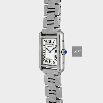 Cartier Tank Solo 3170 Ladies Quartz Bracelet 24 mm