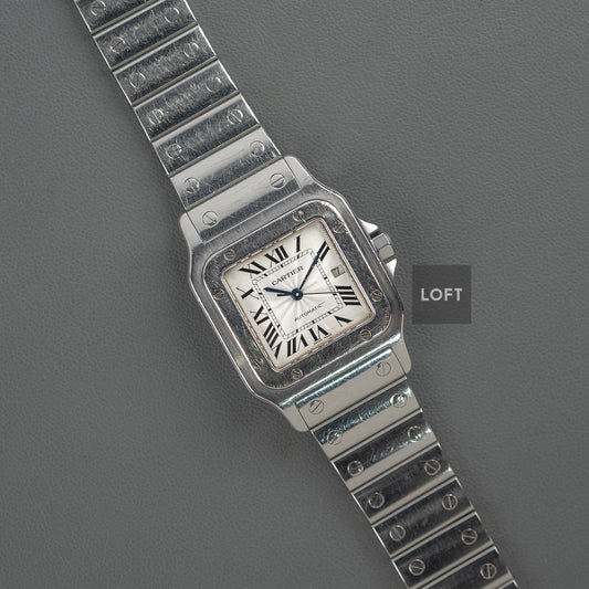 Cartier Santos Galbée Automatic Silver Dial 29 mm