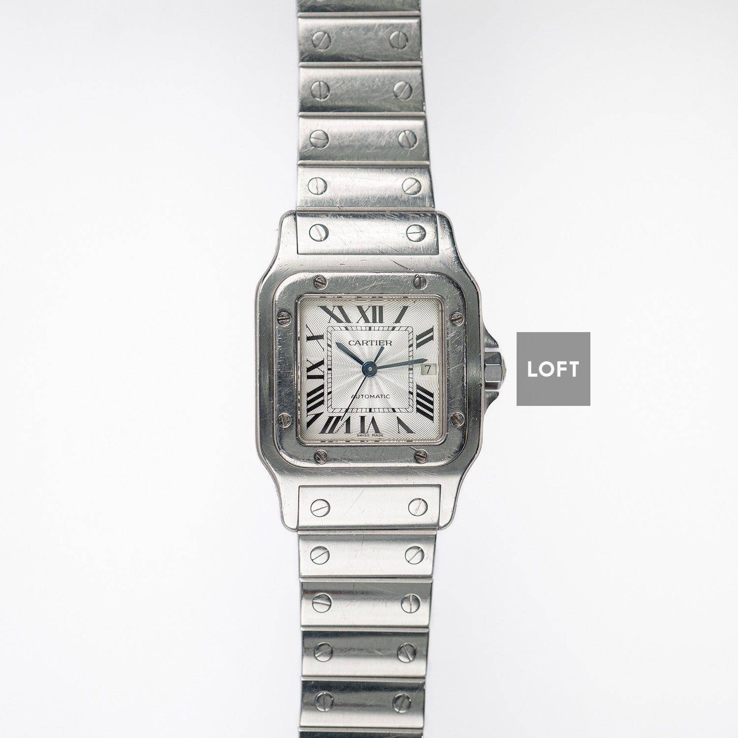 Cartier Santos Galbée Automatic Silver Dial 29 mm