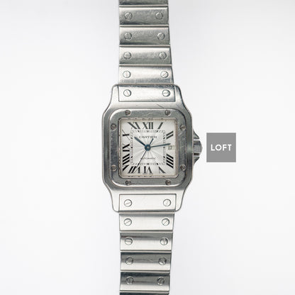 Cartier Santos Galbée Automatic Silver Dial 29 mm