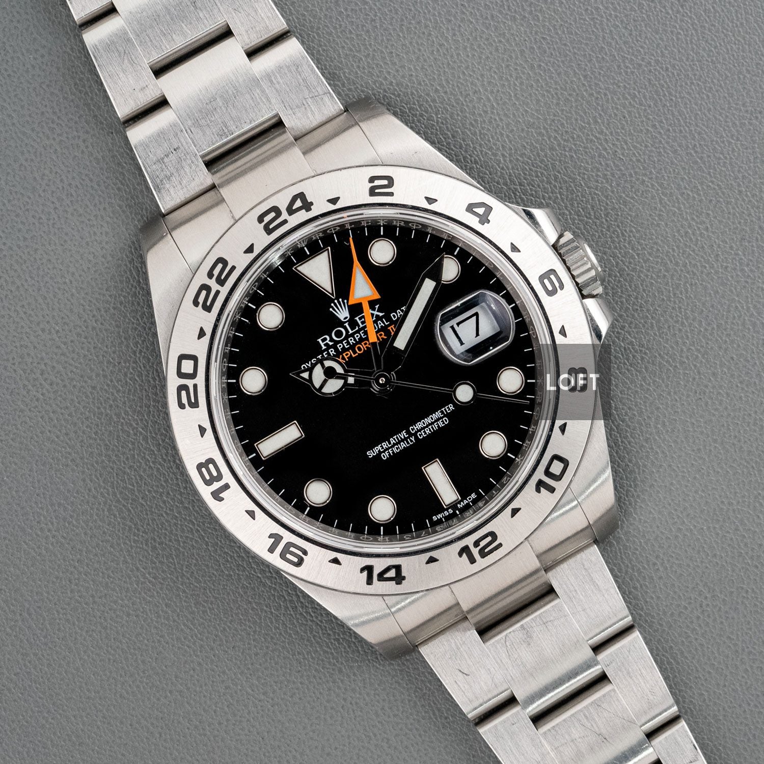 Rolex Explorer II 216570 GMT Black Dial 42 mm