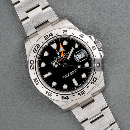 Rolex Explorer II 216570 GMT Black Dial 42 mm