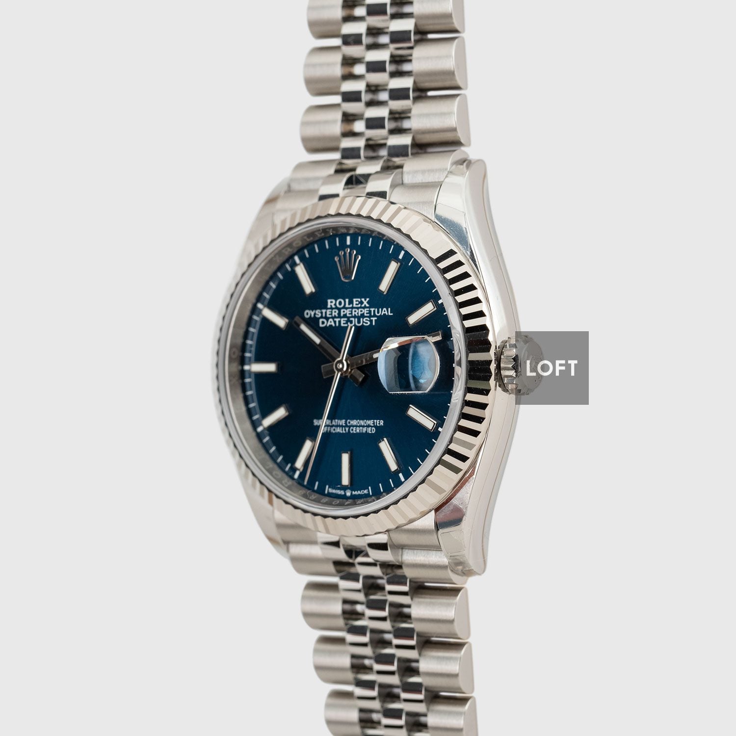 Rolex Datejust 126234 Blue Dial Jubilee 36 mm