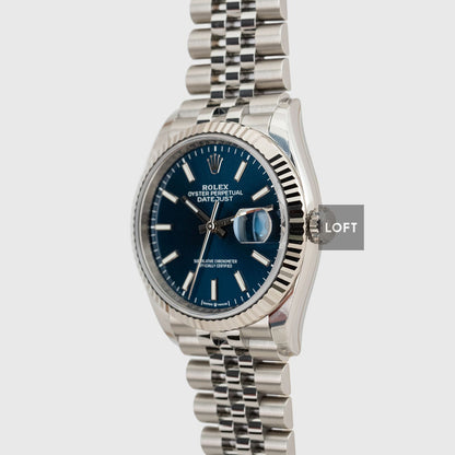 Rolex Datejust 126234 Blue Dial Jubilee 36 mm