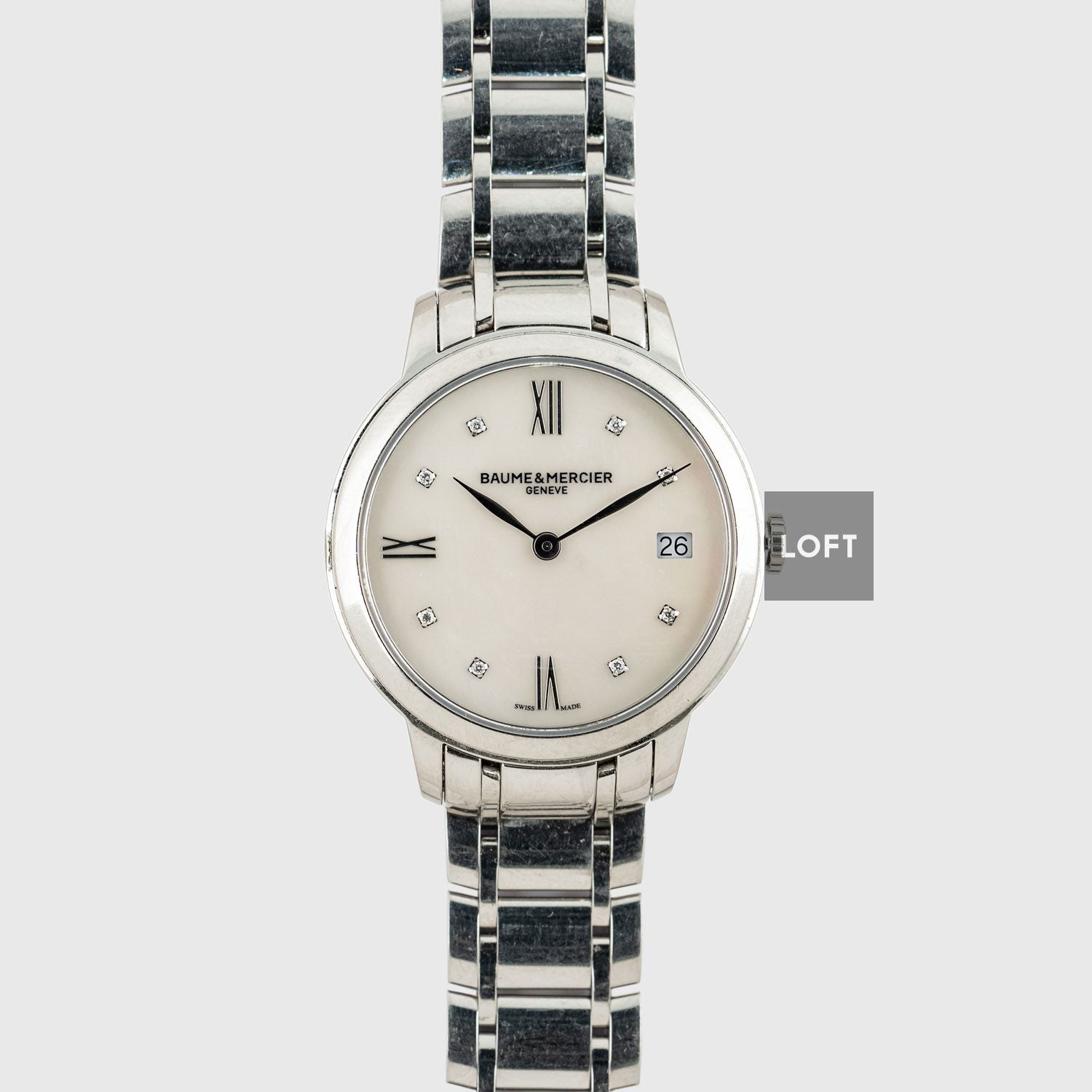 Baume & Mercier Classima 10326 Quartz Diamond Set 31 mm