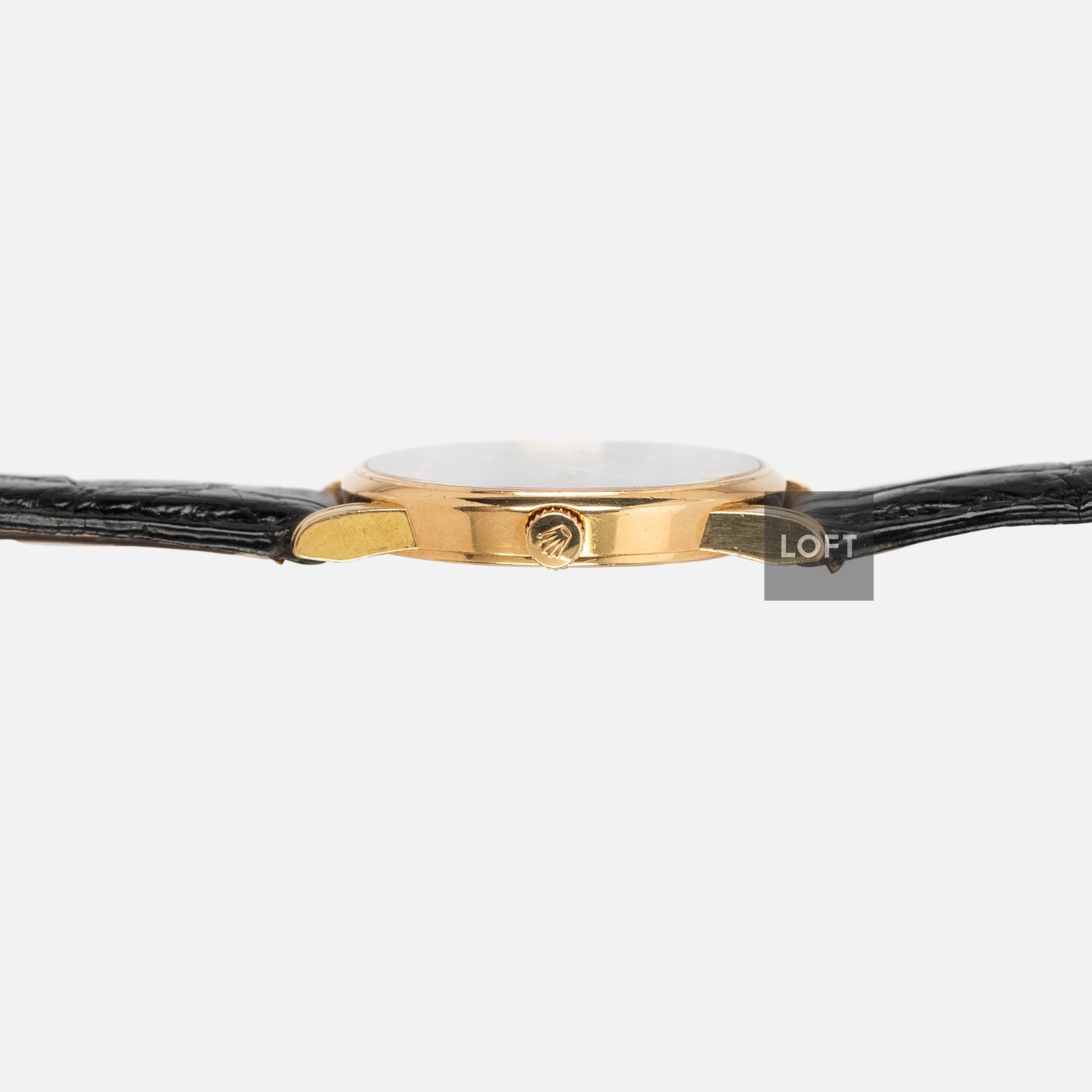 Rolex Cellini 5116 Yellow Gold Black Dial 32 mm
