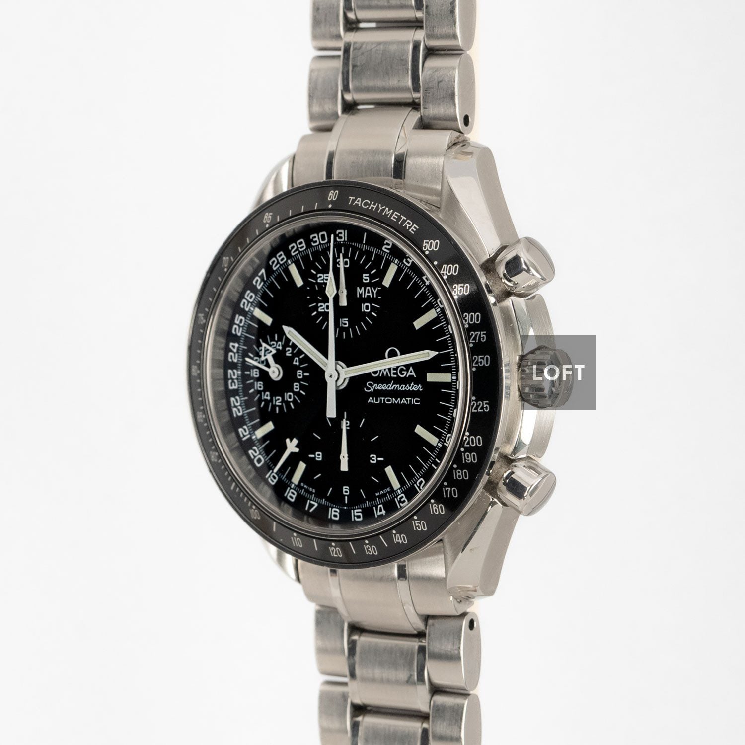 Omega Speedmaster Reduced Automatic Triple Date 39 mm