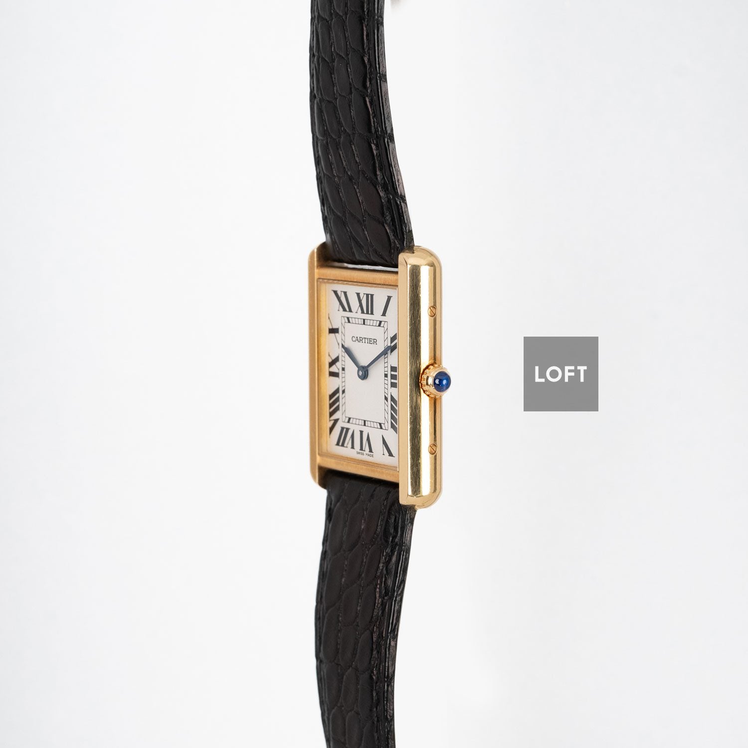Cartier Tank Solo 3167 Quartz Yellow Gold 28 mm
