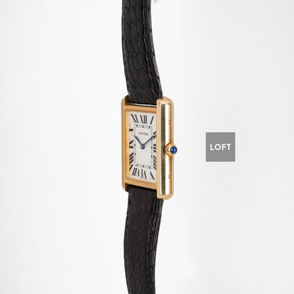 Cartier Tank Solo 3167 Quartz Yellow Gold 28 mm