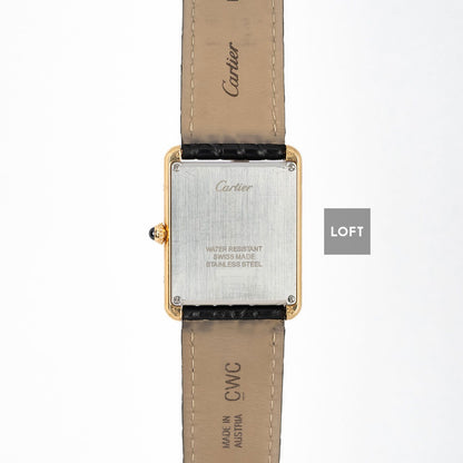 Cartier Tank Solo 3167 Quartz Yellow Gold 28 mm