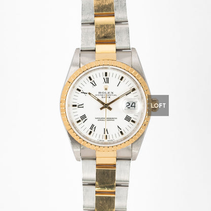 Rolex Oyster Perpetual Date Steel / Yellow Gold 34 mm