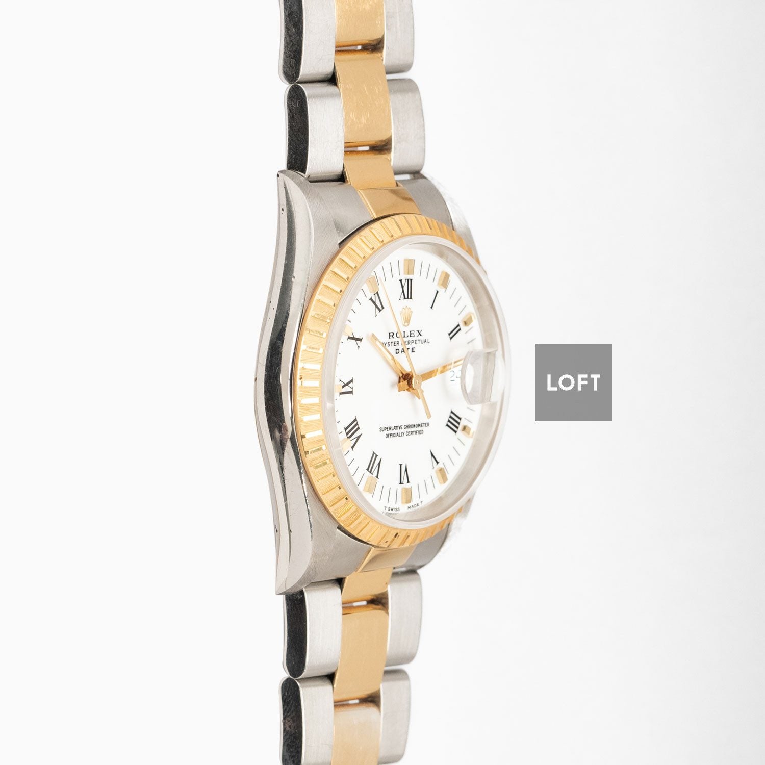 Rolex Oyster Perpetual Date Steel / Yellow Gold 34 mm