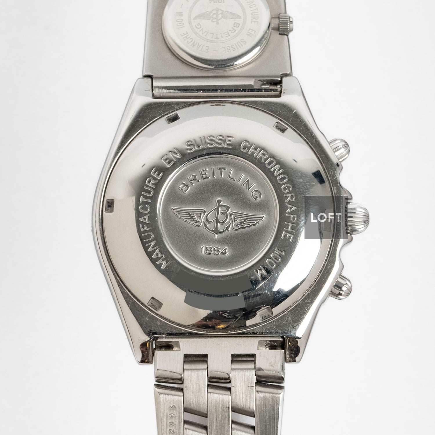 Breilting Chronomat Chronograph White Dial 39 mm