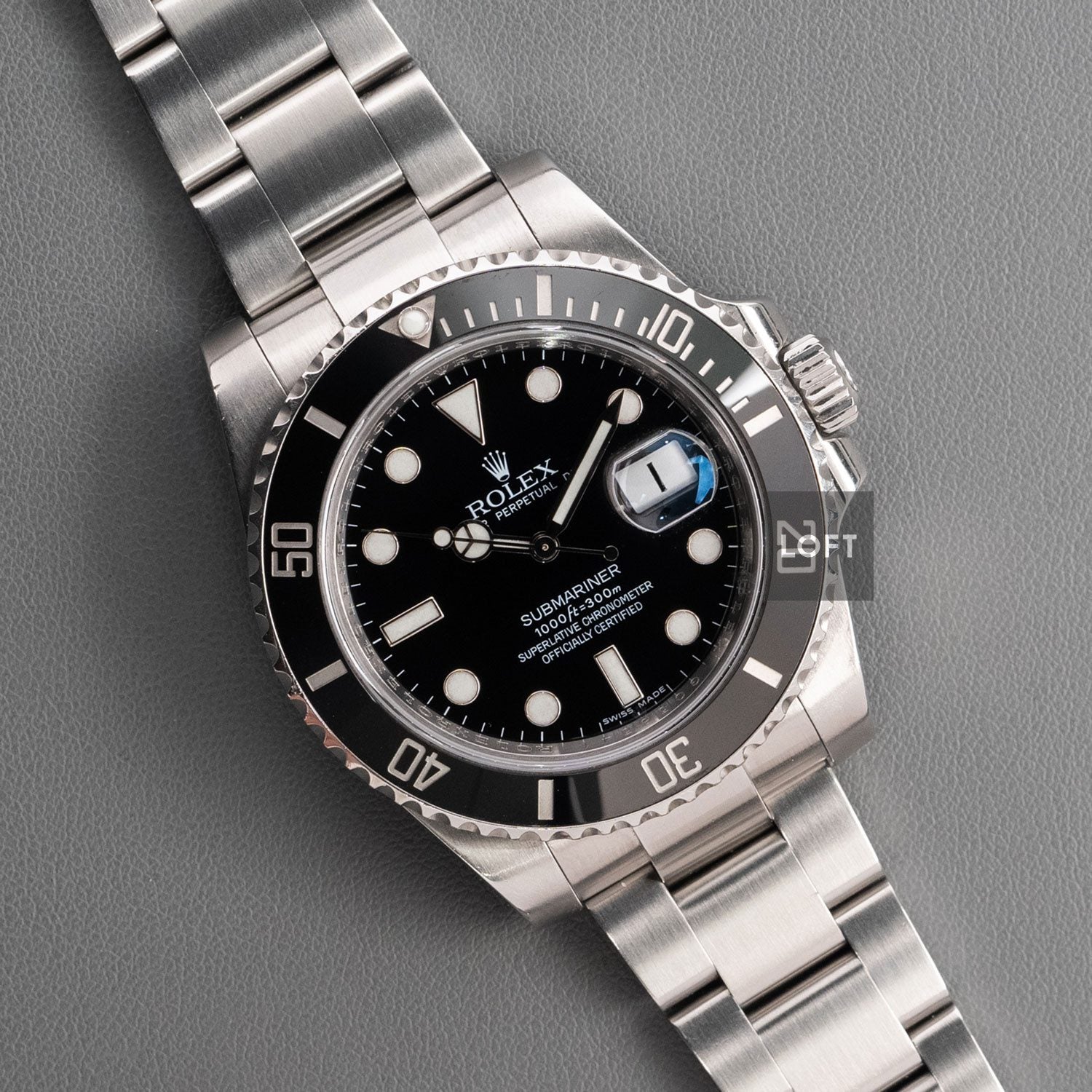 Rolex Submariner Date Ref. 116610 Oystersteel 40 mm