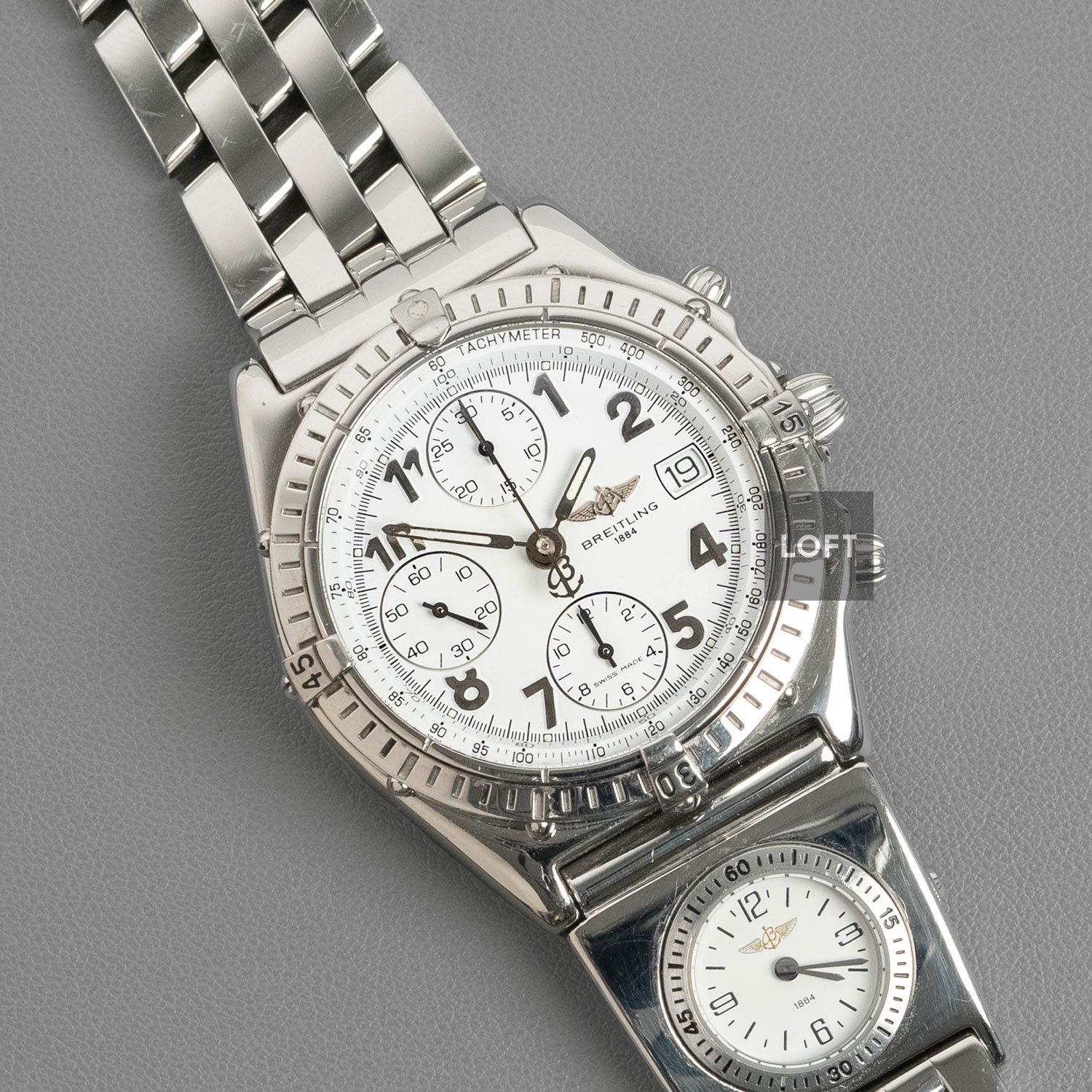 Breilting Chronomat Chronograph White Dial 39 mm