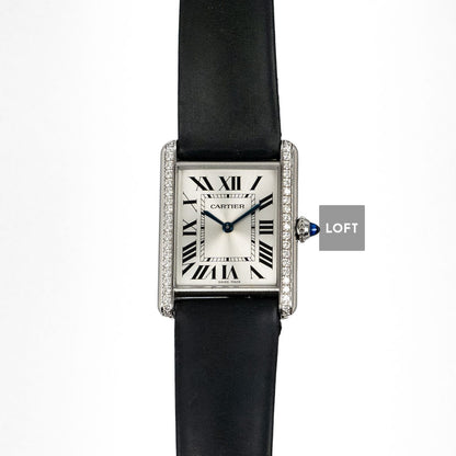 Cartier Tank Must Quartz Steel/Diamonds 25,5 mm