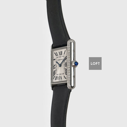 Cartier Tank Must Quartz Steel/Diamonds 25,5 mm