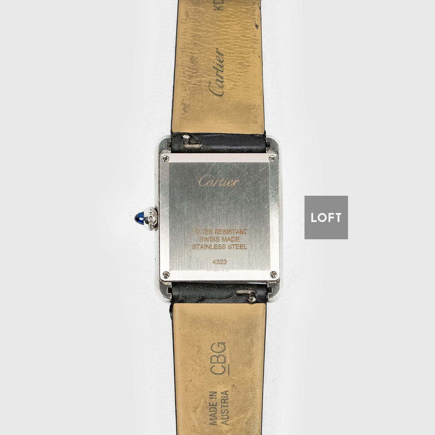 Cartier Tank Must Quartz Steel/Diamonds 25,5 mm