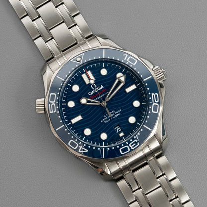Omega Seamaster Diver 300M Automatic Blue Dial 42mm