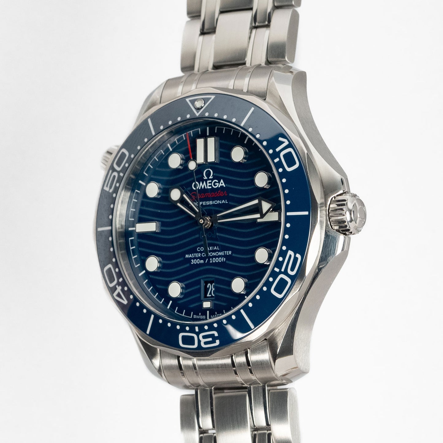Omega Seamaster Diver 300M Automatic Blue Dial 42mm