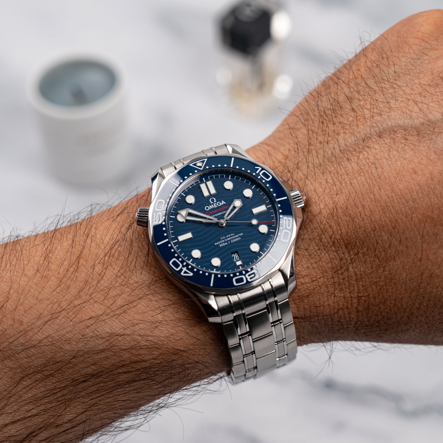 Omega Seamaster Diver 300M Automatic Blue Dial 42mm