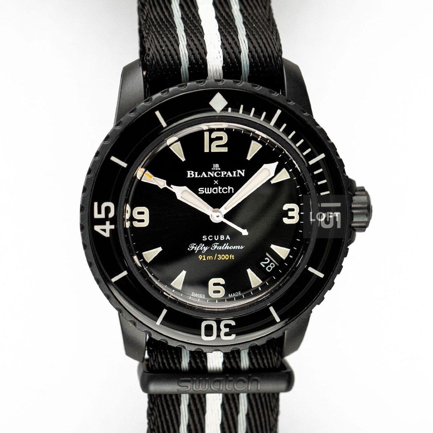 Swatch Bioceramic Scuba Fifty Fathoms Ocean of Storms 42,3 mm