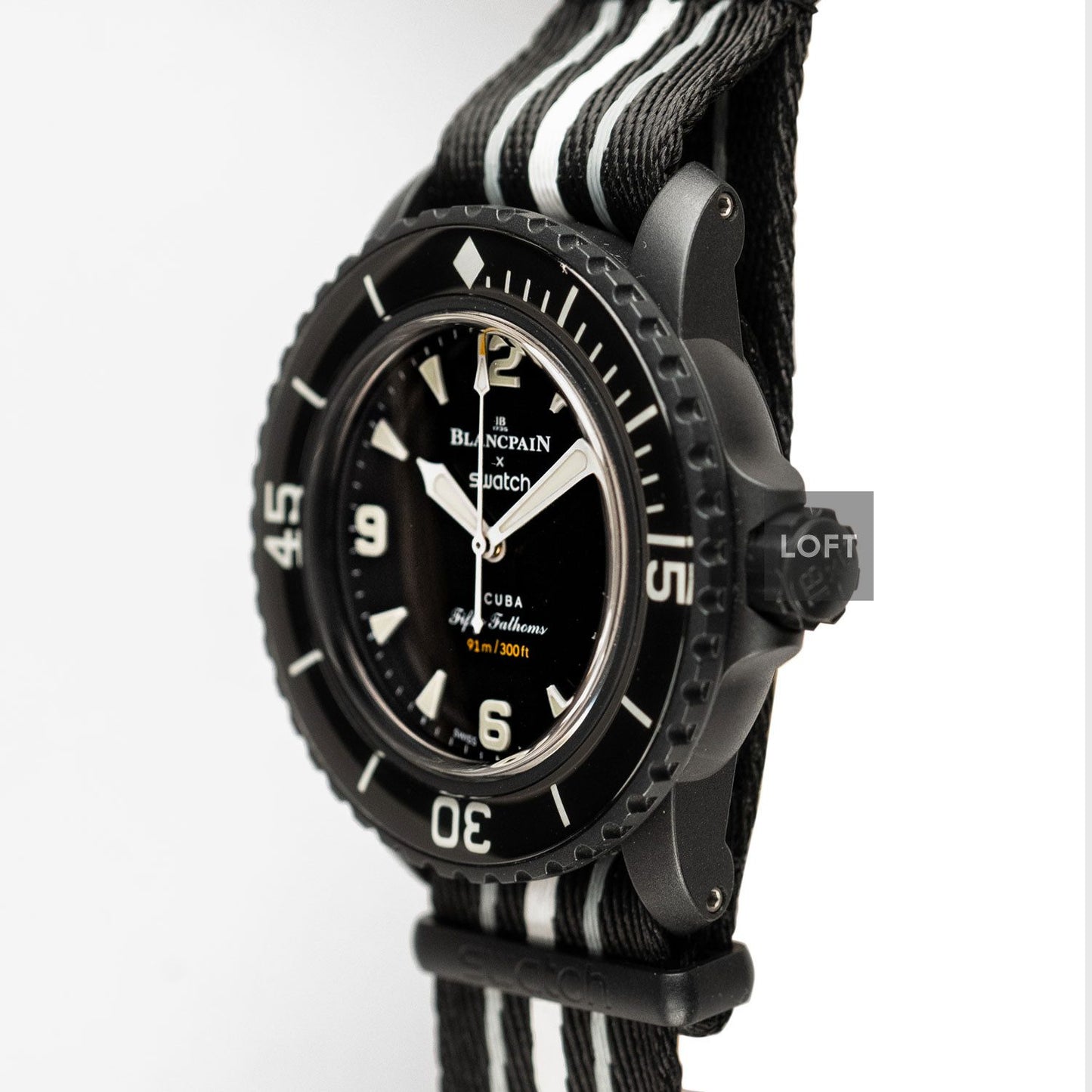 Swatch Bioceramic Scuba Fifty Fathoms Ocean of Storms 42,3 mm
