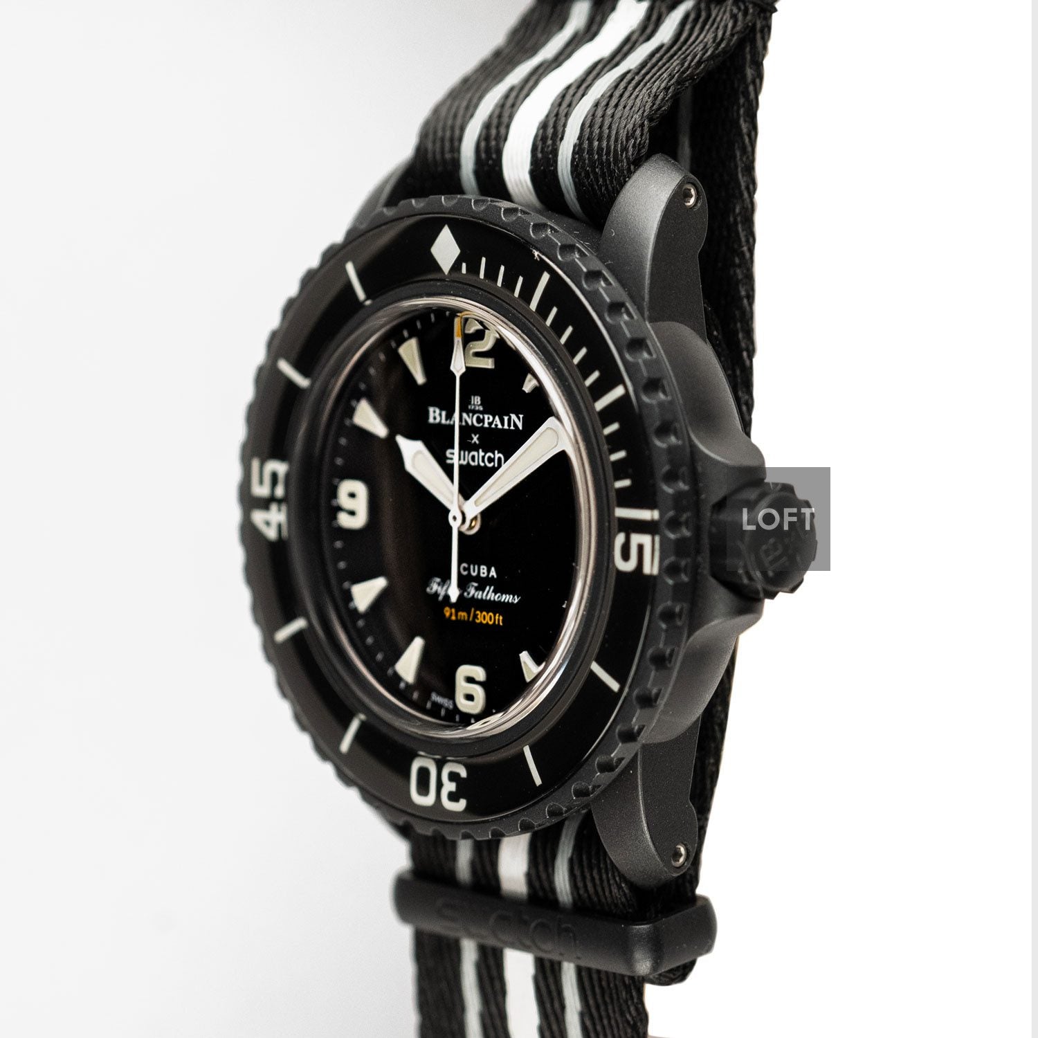 Swatch Bioceramic Scuba Fifty Fathoms Ocean of Storms 42,3 mm