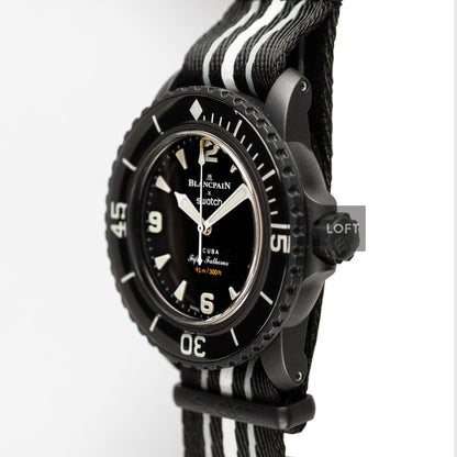 Swatch Bioceramic Scuba Fifty Fathoms Ocean of Storms 42,3 mm